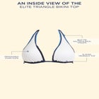 Elite Triangle Bikini Top image number null