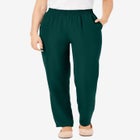Woven Hassle-Free Pull-On Pants image number null
