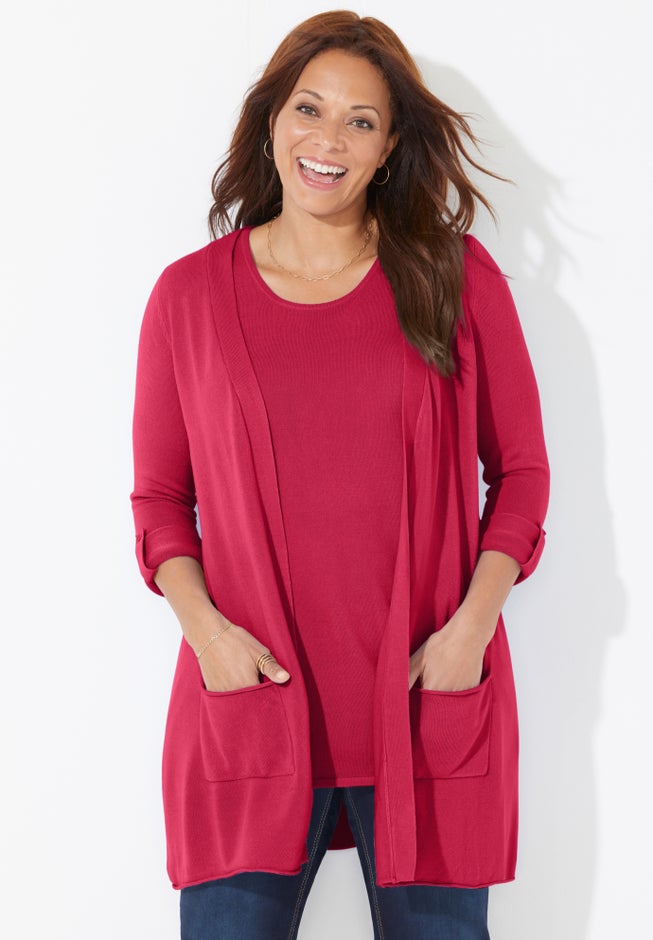 Cashmiracle&trade; Cardigan image number 1