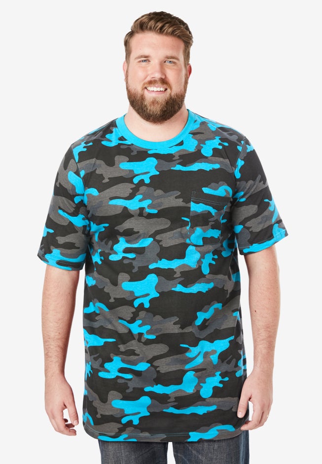 Heavyweight Longer-Length Pocket Crewneck T-Shirt image number 0