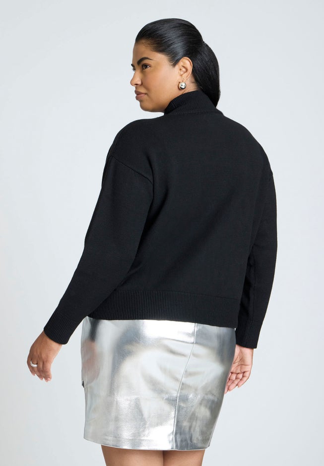 Oversized Grommet Sweater image number 2
