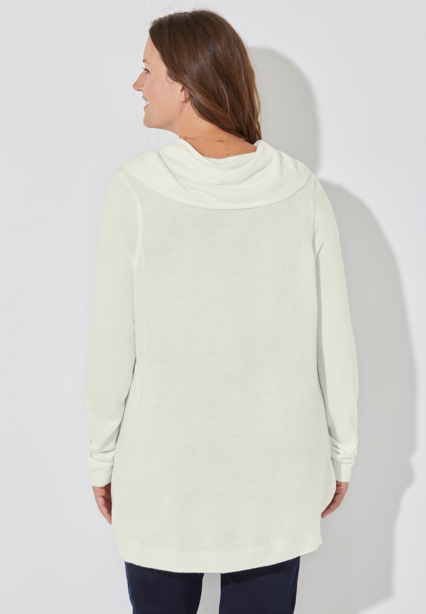 Cashmiracle™ Cowlneck Sweater image number 1