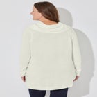 Cashmiracle™ Cowlneck Sweater image number null