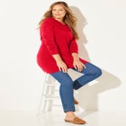 Cashmiracle™ Cowlneck Sweater image number null