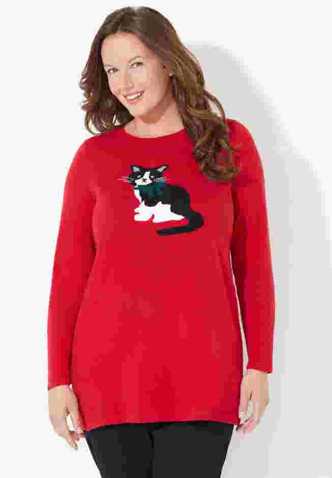 Cozy Critter Sweater image number 0