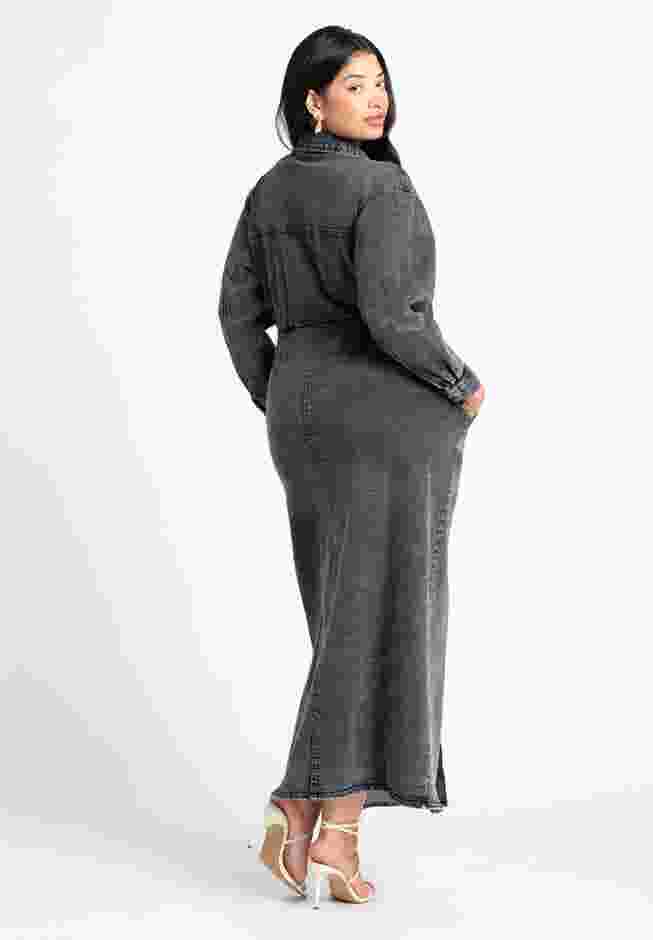 Denim Fitted Dress image number 1