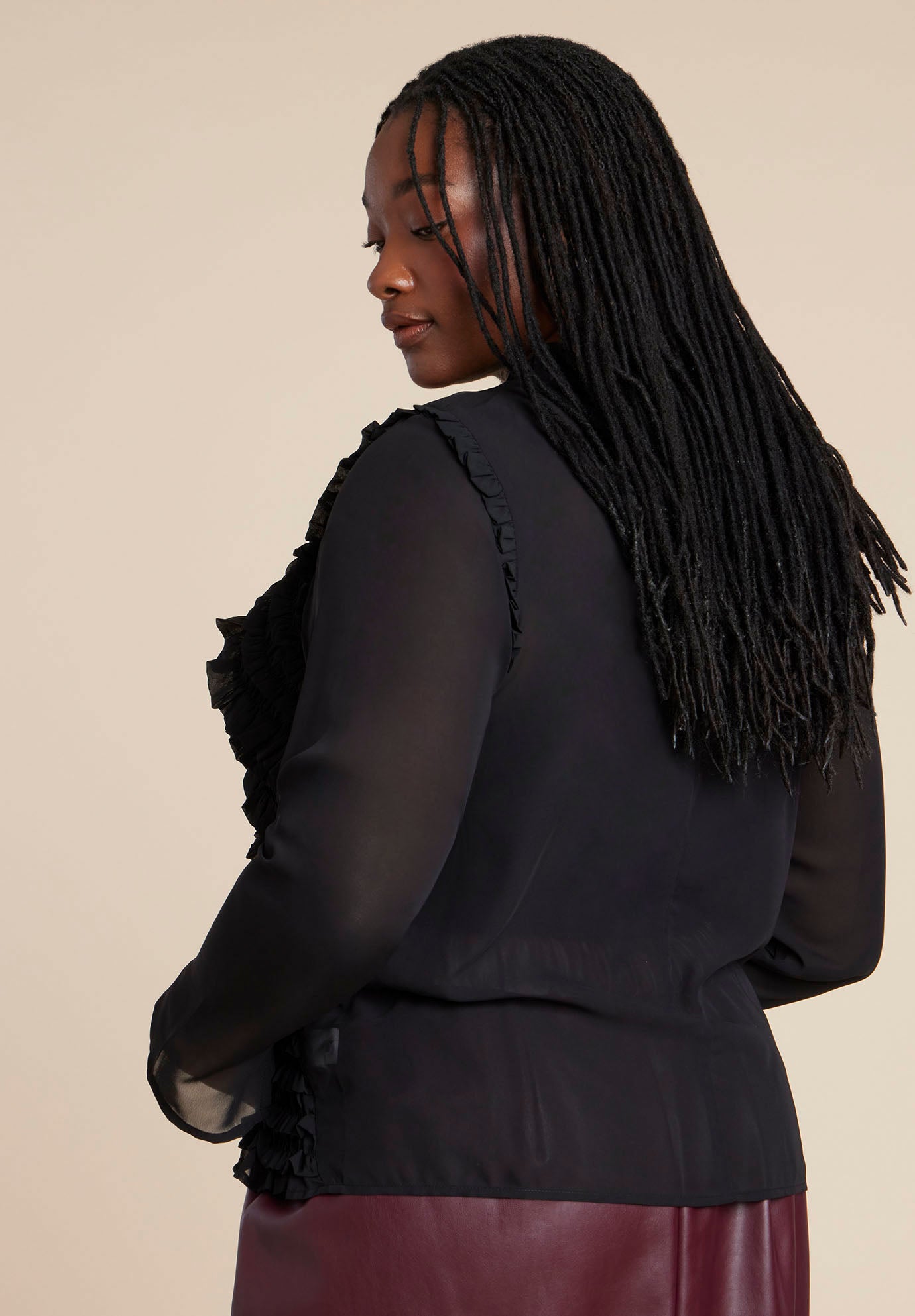 Textured Smocked Top image number 1