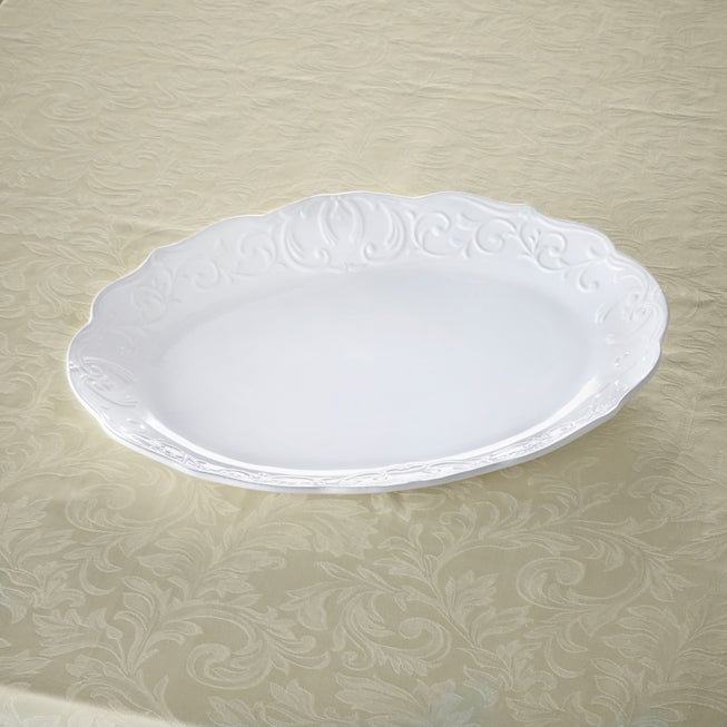 18 3/4" Bountiful Joy Turkey Platter image number 0