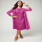 2-Piece Lace Jacket Dress image number null