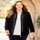 Cozy Velour Jacket image number null