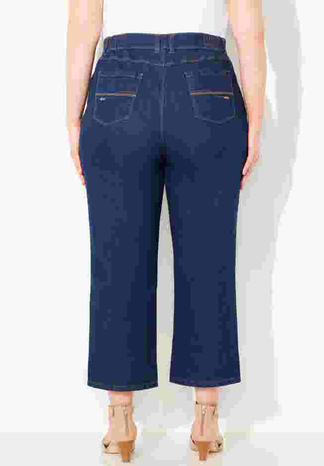 Right Fit® Curvy Crop Jean image number 1