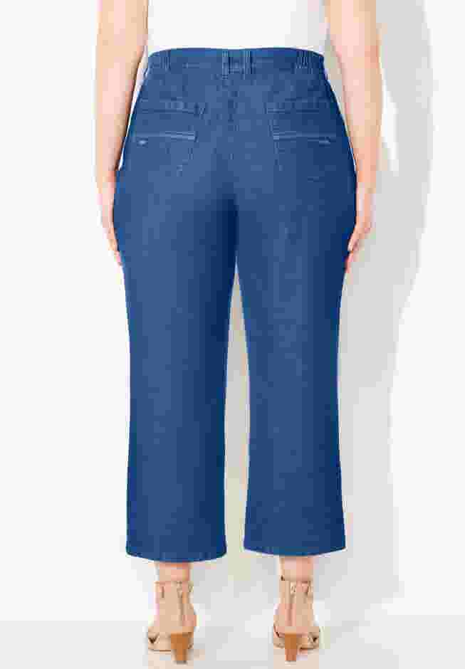 Right Fit® Curvy Crop Jean image number 1