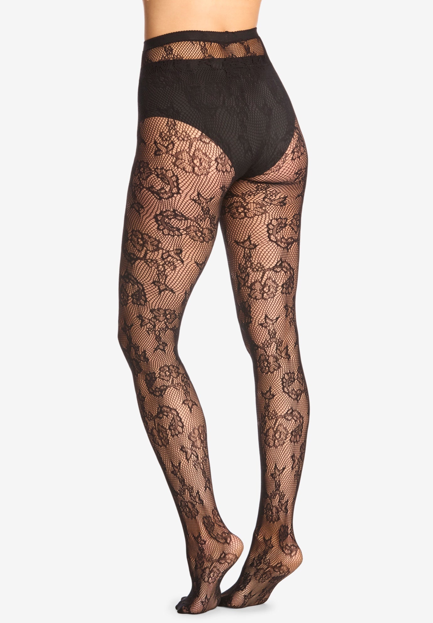 Textured Pattern Tights image number 6