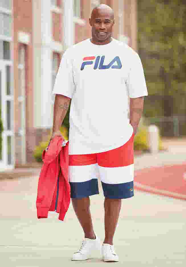 FILA® Short-Sleeve Logo Tee image number 1