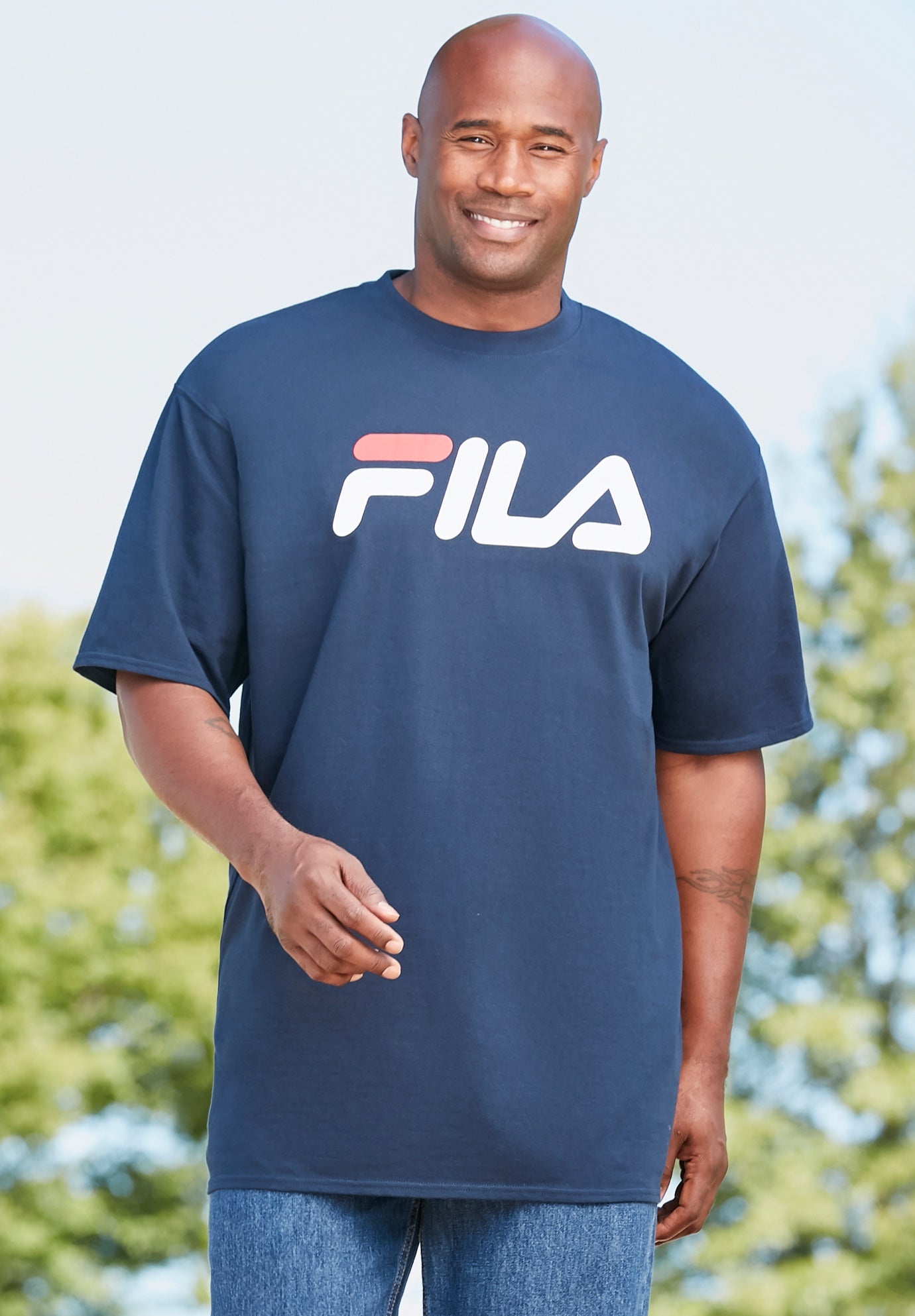 FILA&reg; Short-Sleeve Logo Tee image number 1