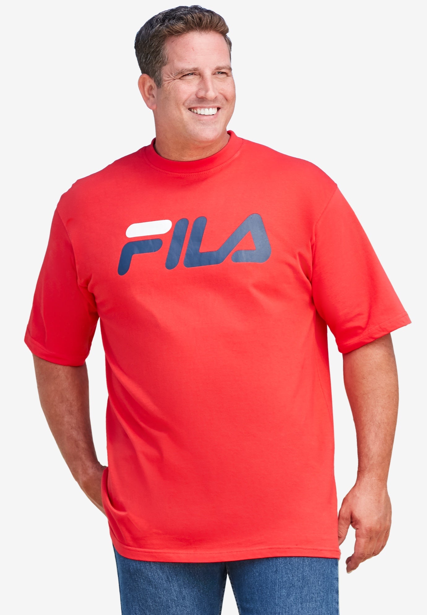 FILA® Short-Sleeve Logo Tee image number 1