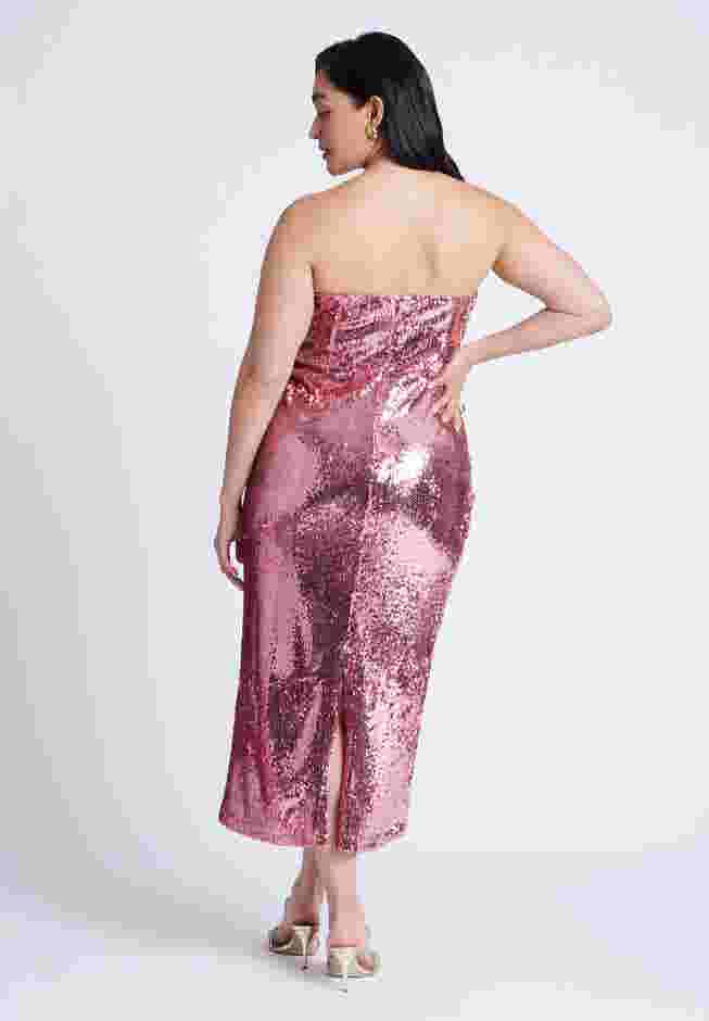 Corset Bodice Sequin Dress image number 2