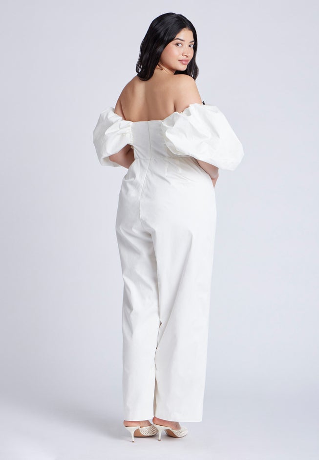 Off The Shoulder Jumpsuit image number 1