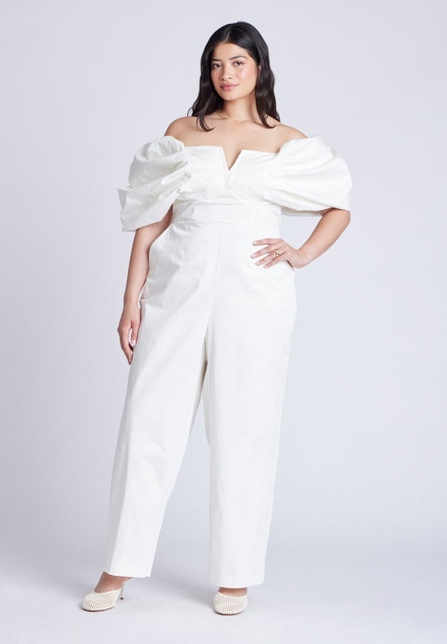 Off The Shoulder Jumpsuit image number 0