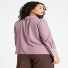 Pointed Collar Button Up Shirt image number null