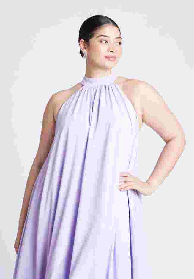  High Low Dramatic Ruffle Detail Dress image number 4