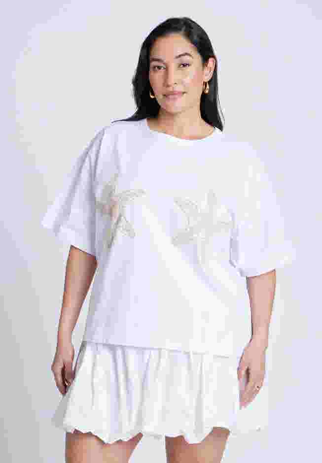 Embroidered Starfish Tee image number 1