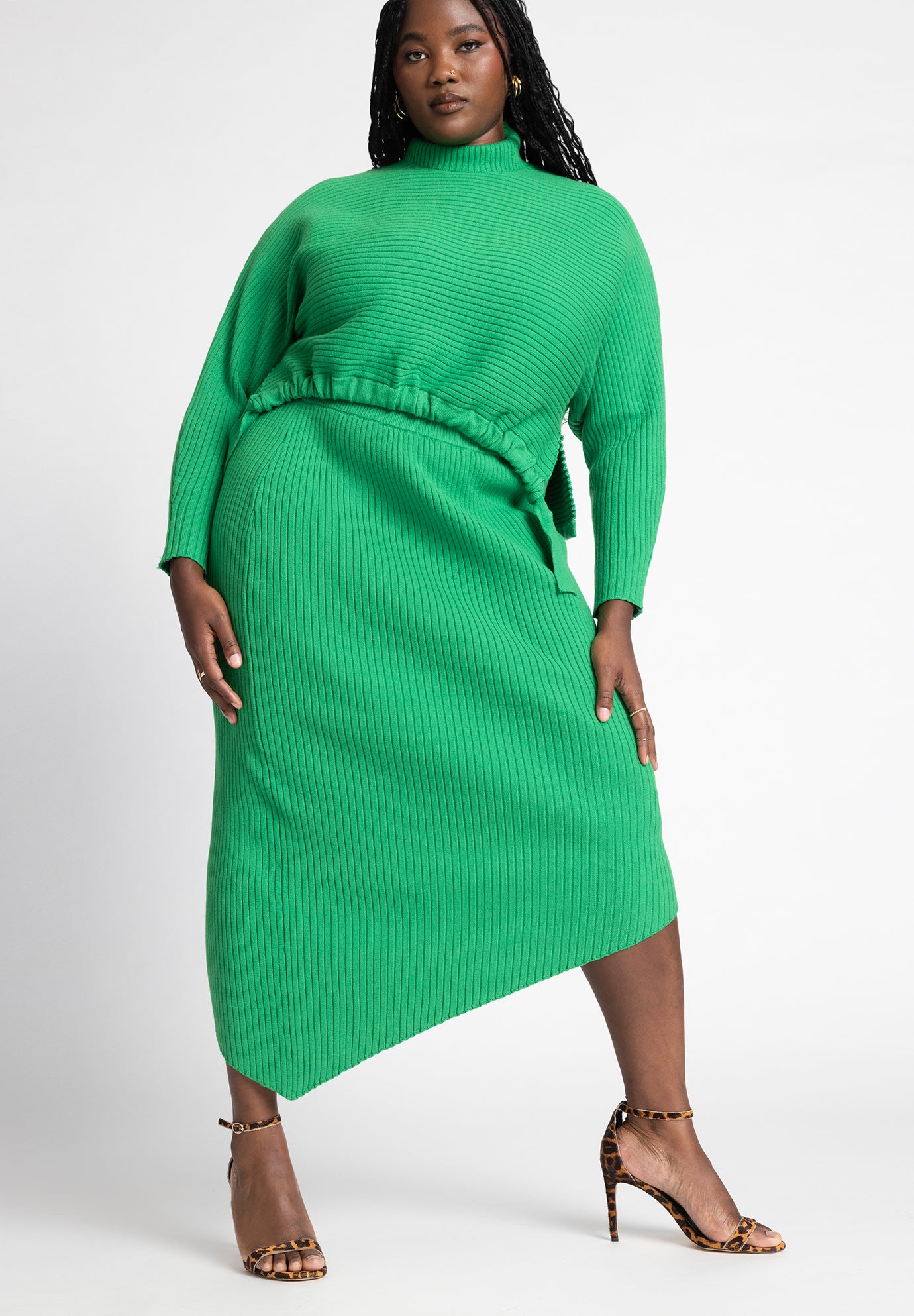 Tunnel Hem Sweater image number 3