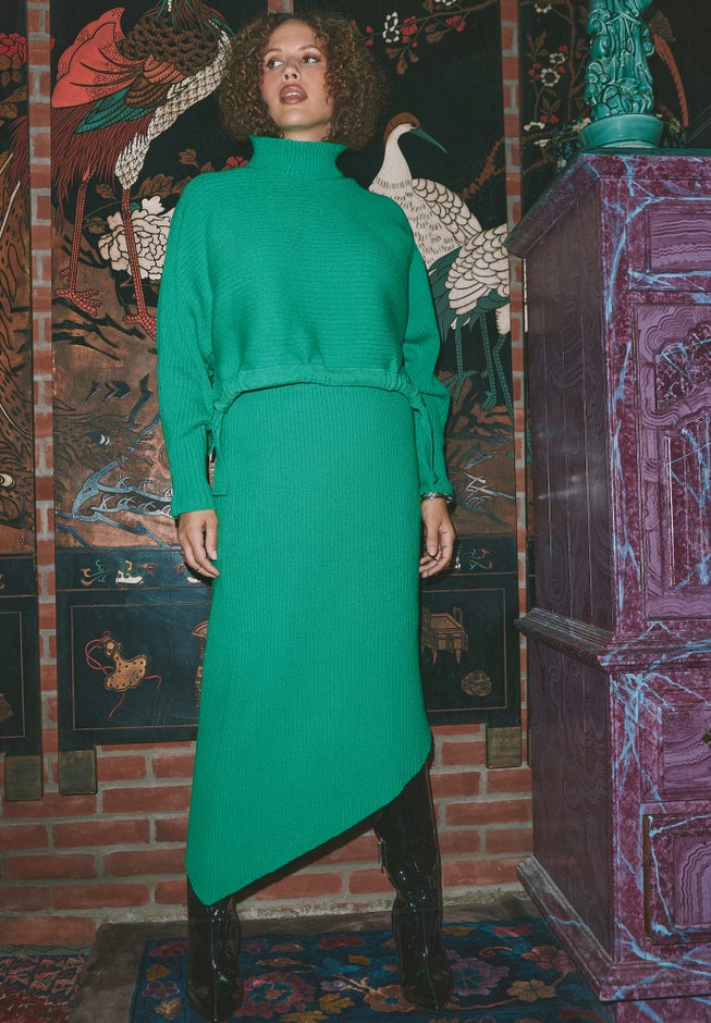 Tunnel Hem Sweater image number 4