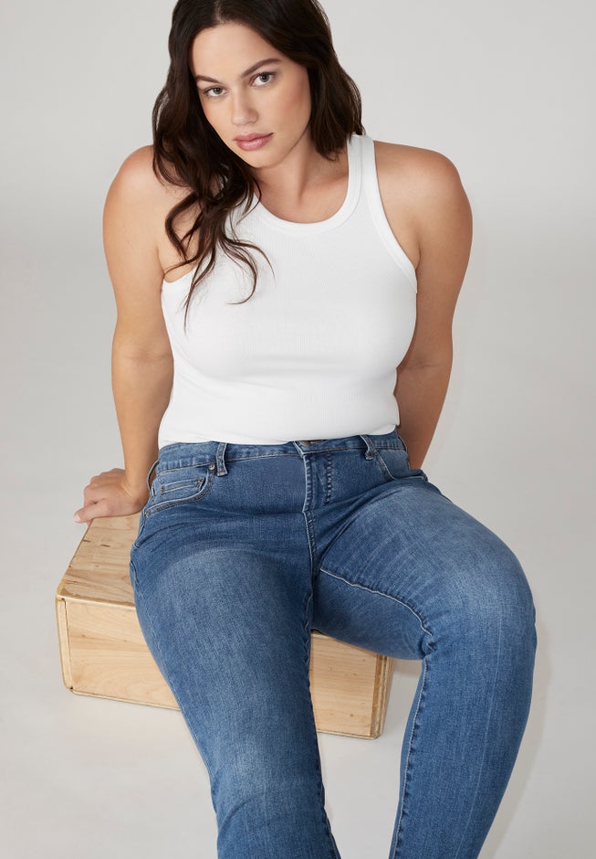 The Morgan Super Stretch Skinny Leg Jean image number 4