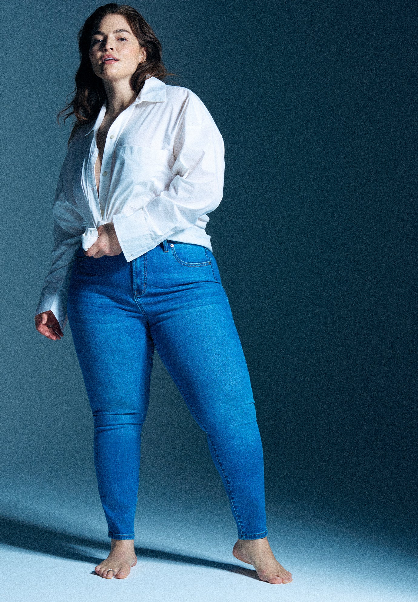 The Morgan Super Stretch Skinny Leg Jean image number 5