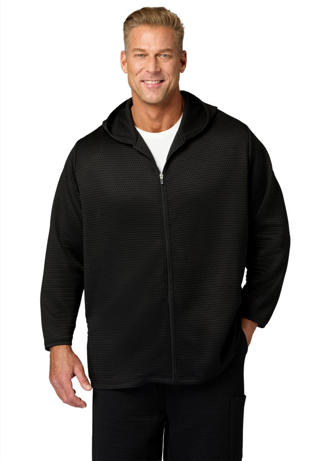 Performance Dot Full-Zip Hoodie image number 0
