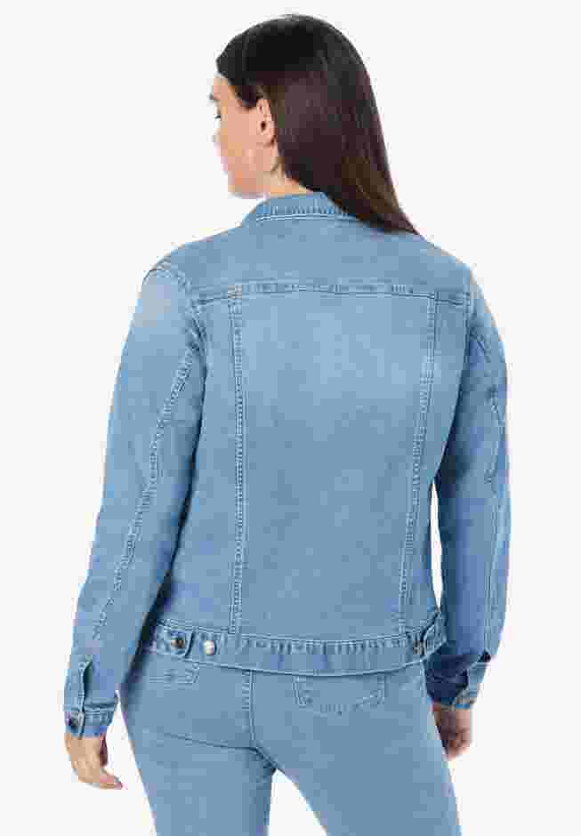 Essential Stretch Denim Jacket image number 1