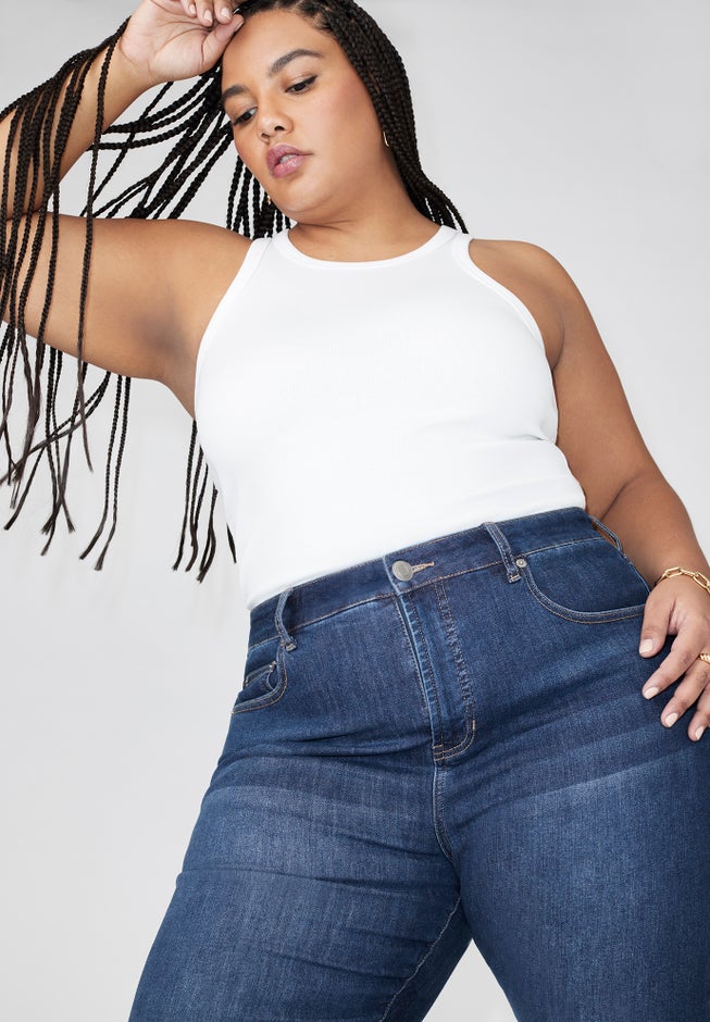 The Leigh Super Stretch Slim Leg Jean image number 3