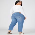 The Naomi Comfort Stretch Straight Leg Jean Crop image number null