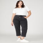 The Naomi Comfort Stretch Straight Leg Jean Crop image number null