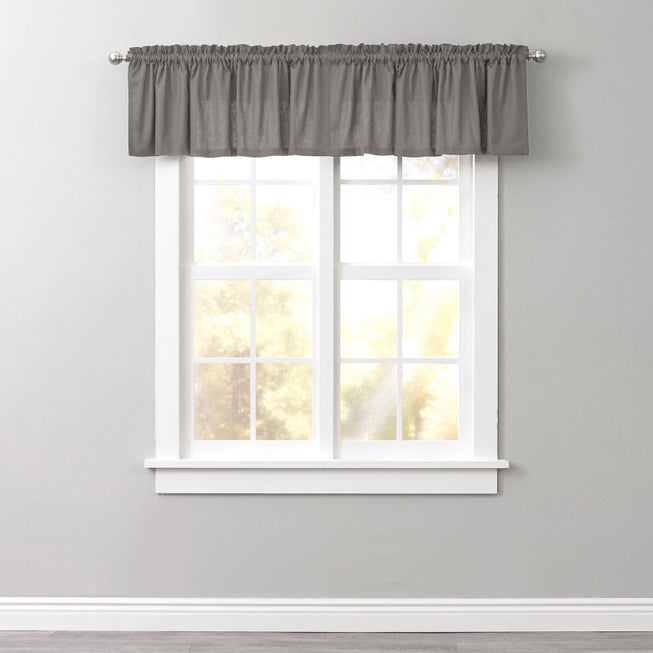 Poly Cotton Canvas Rod-Pocket Valance image number 0