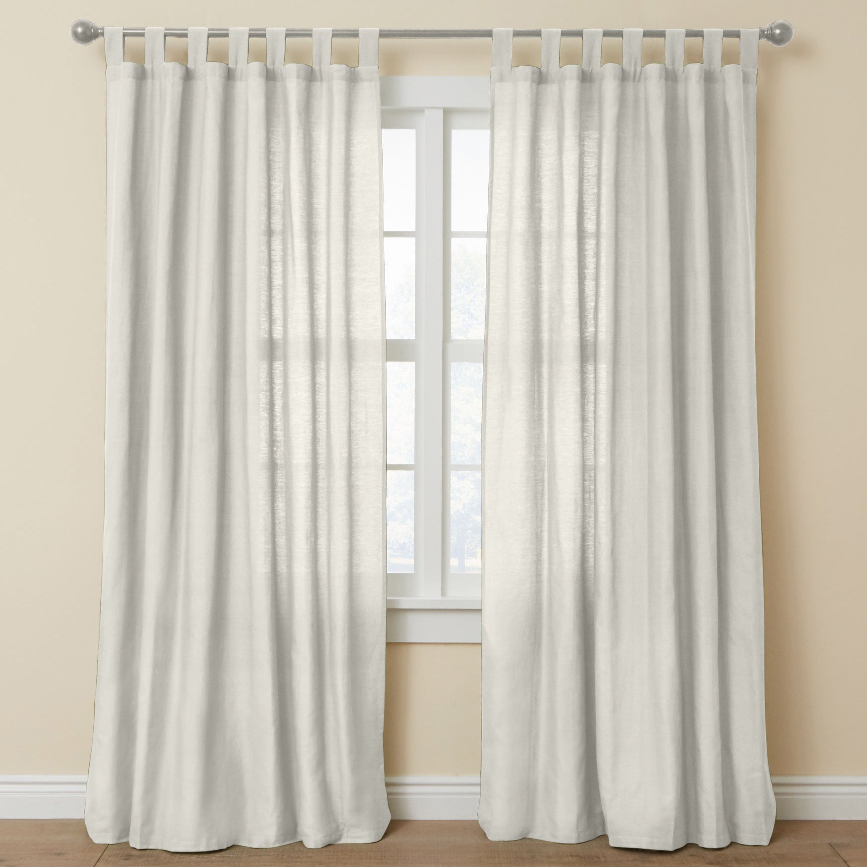 Poly Cotton Canvas Tab-Top Panel image number 0