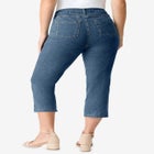 Plus Size 24/7 Stretch Capri Jean image number null