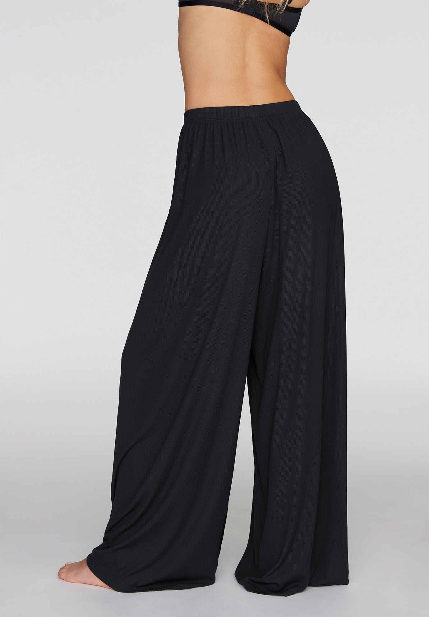 The Lounge Pant - Modal Silk Rib image number 2