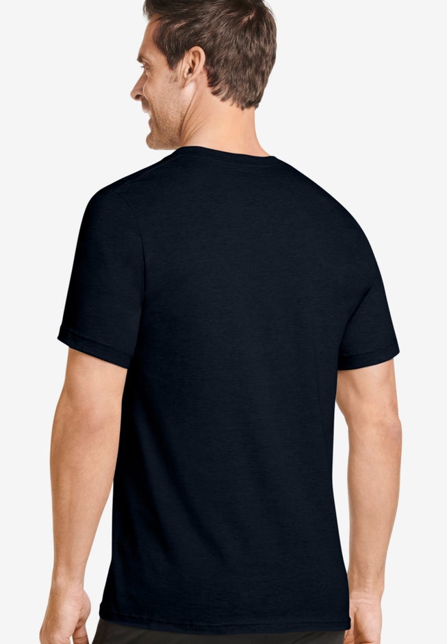V-neck short sleeve tees, 2-Pack image number 2