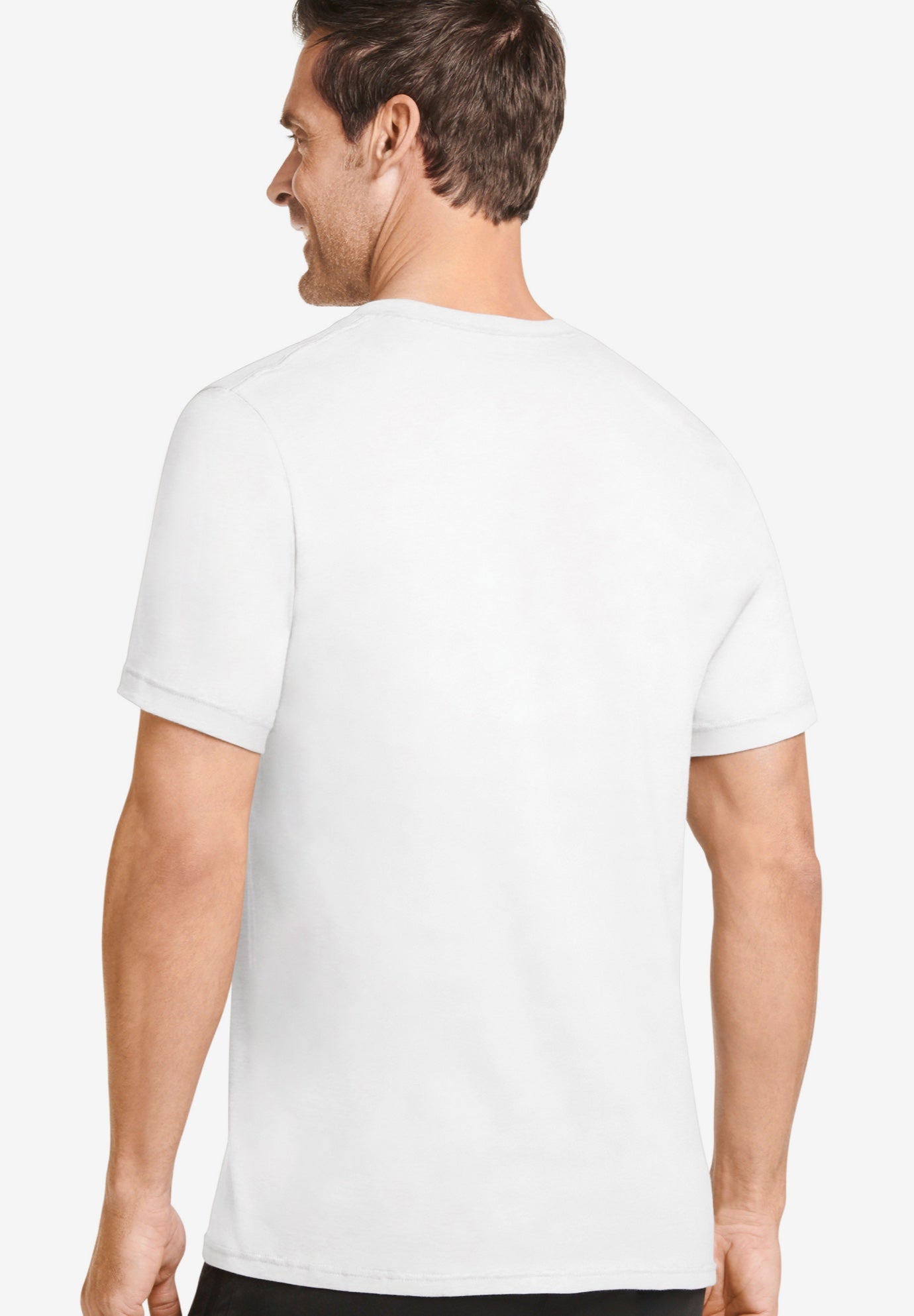 V-neck short sleeve tees, 2-Pack image number 2
