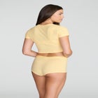 The Baby Tee - Modal Silk Rib image number 3