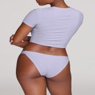 The Baby Tee - Modal Silk Rib image number null