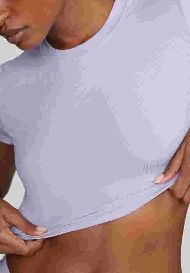 The Baby Tee - Modal Silk Rib image number 3