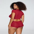 The Baby Tee - Modal Silk Rib image number null