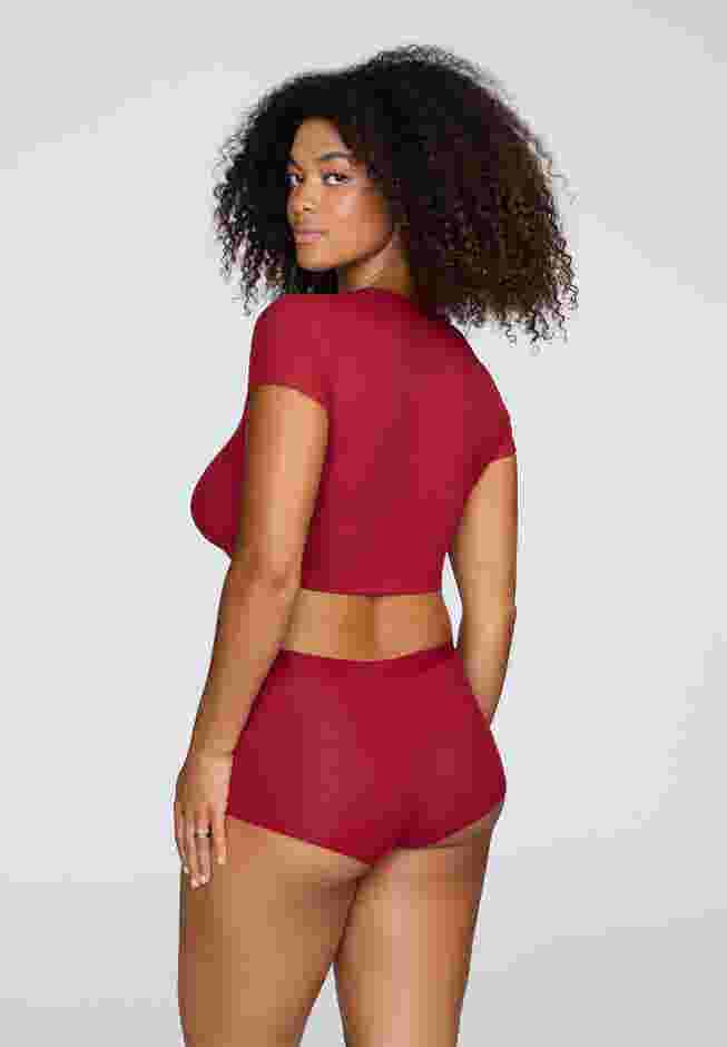 The Baby Tee - Modal Silk Rib image number 2