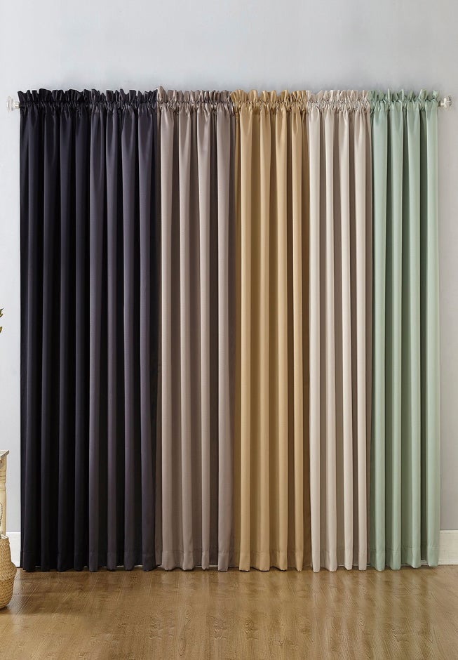 Sun Zero&trade; Oslo 100% Blackout Rod Pocket Panel image number 5