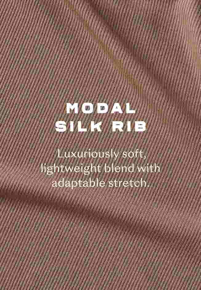 The Boyshort - Modal Silk Rib image number 4
