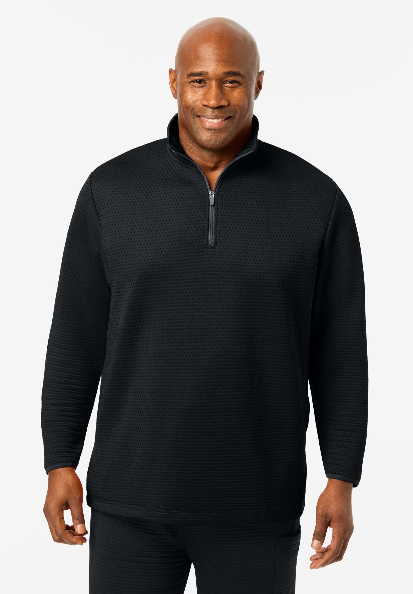 Performance Dot 1/4 Zip Sweatshirt image number 0