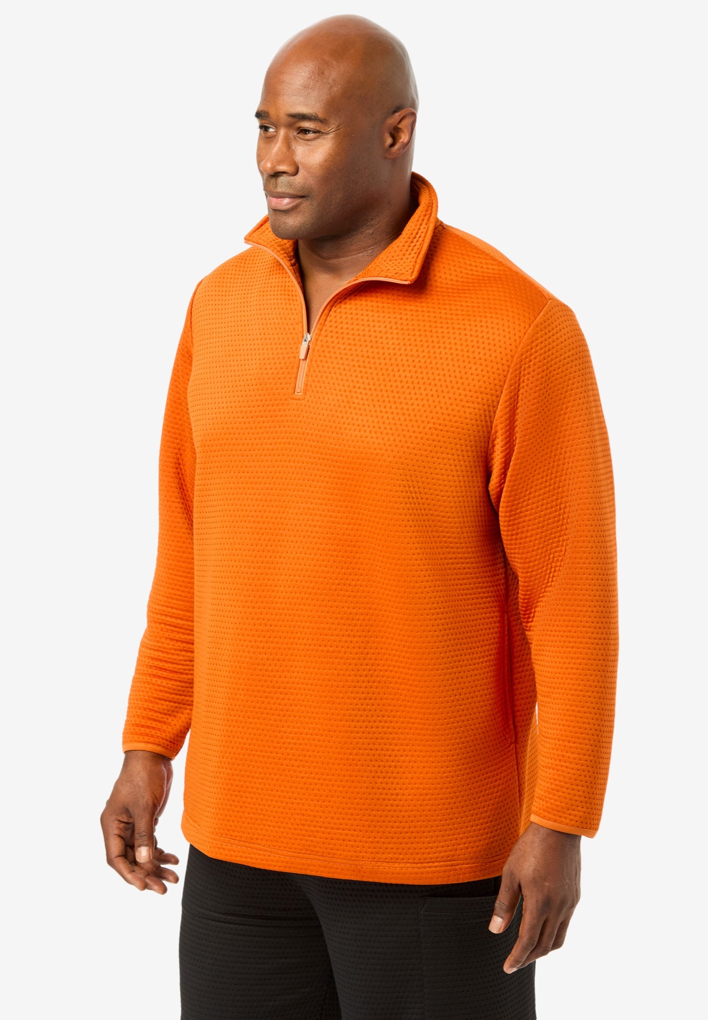 Performance Dot 1/4 Zip Sweatshirt image number 2